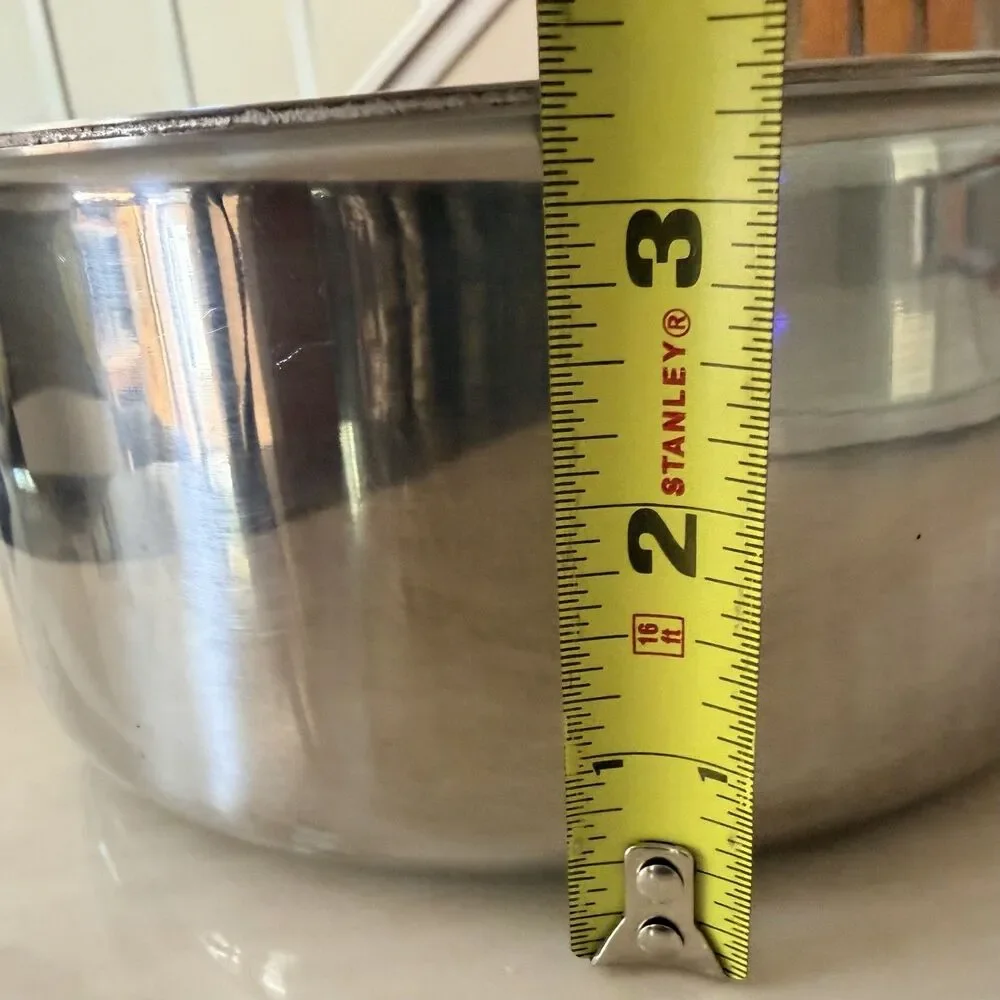 Viking 3-Ply Stainless 2.25 Qt Saucepan Aluminum Core Induction Gas Electric